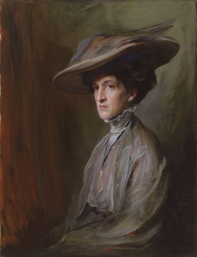 Mrs. Herbert Asquith, senere grevinne av Oxford og Asquith av Philip Alexius de Laszlo