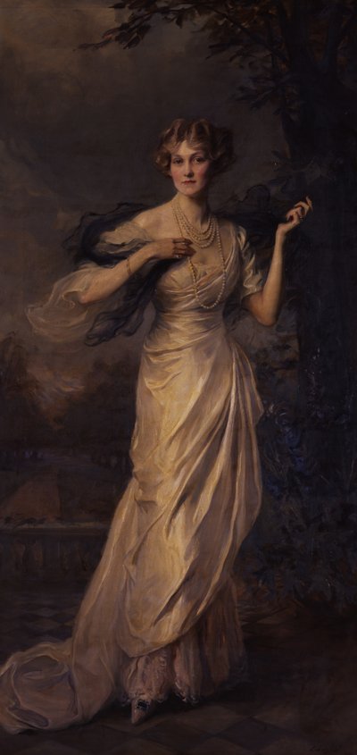 Portrett av Helen, kone til den åttende hertugen av Northumberland av Philip Alexius de Laszlo