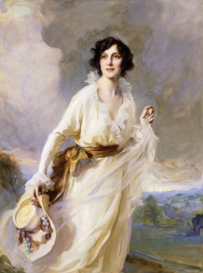 Portrett av Lady Crosfield av Philip Alexius de Laszlo