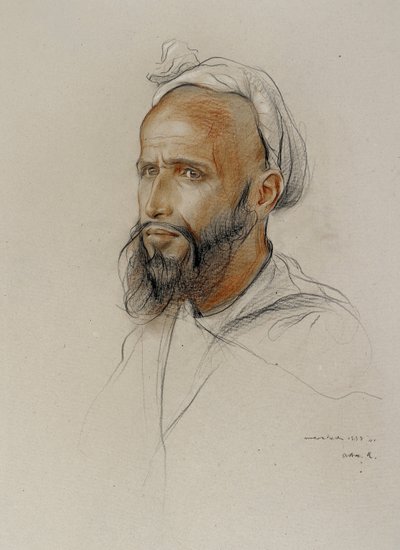 Portrett av en araber av Philip Alexius de Laszlo