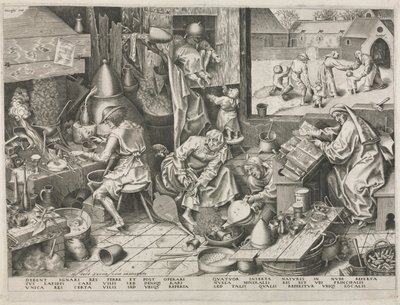 Alkymist av Philip Galle