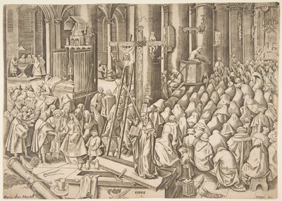 Faith Fides fra The Virtues, ca. 1559-60. av Philip Galle