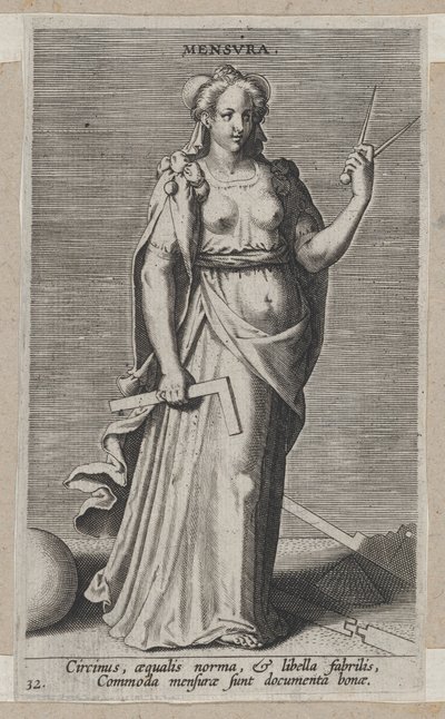 Mål, fra Prosopographia, ca. 1585-90, ca. 1585-90. av Philip Galle
