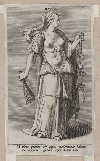 Forhold, fra Prosopographia, ca. 1585-90., ca. 1585-90. av Philip Galle