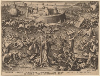 Motstand av Philip Galle after Pieter Bruegel the Elder