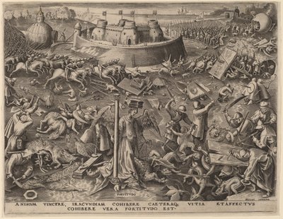 Motstand av Philip Galle after Pieter Bruegel the Elder