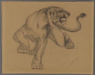 Tiger (blyant på papir historie) av Philip H. Wolfrom