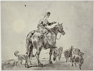 Gilpin, gjeterinnen av Philip Henry Delamotte