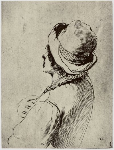 Guercino, elskeren av Philip Henry Delamotte