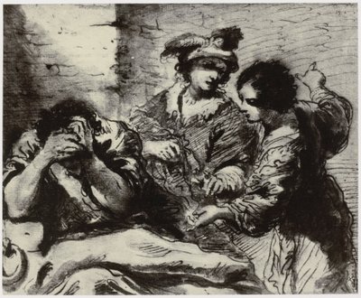 Guercino, fangen av Philip Henry Delamotte