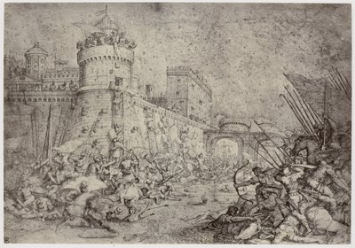 Tempesta [?], Stormingen av Jerusalem av Philip Henry Delamotte