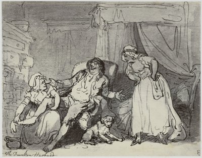 Thomas Rowlandson, Den fulle ektemannen av Philip Henry Delamotte