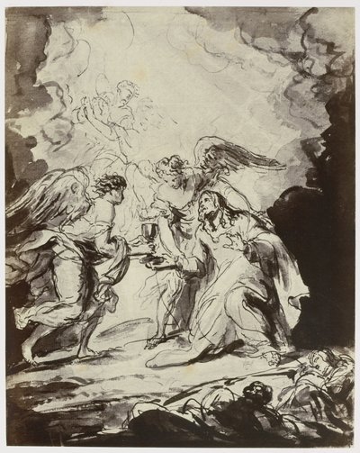 Van Dyck [Vandyke], The Agony in the Garden av Philip Henry Delamotte