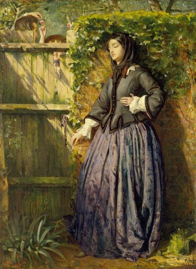 Brutte løfter, 1857 av Philip Hermogenes Calderon