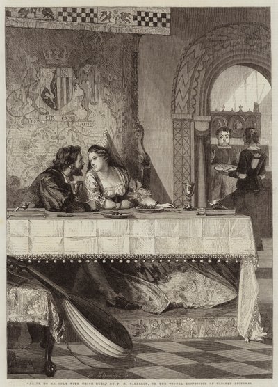 Drikk til meg bare med dine øyne av Philip Hermogenes Calderon