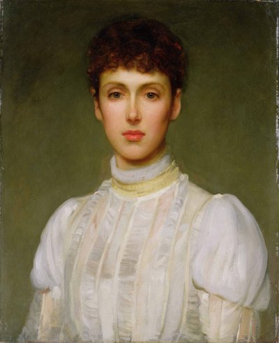 Portrett av en kvinne av Philip Hermogenes Calderon