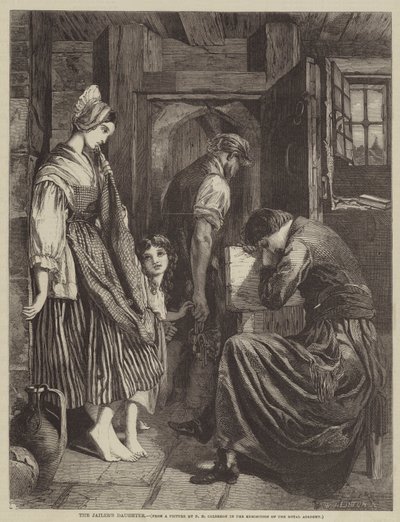 Fangevokterens datter av Philip Hermogenes Calderon