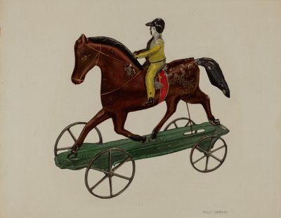 Hest og rytter av Philip Johnson