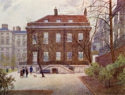 Garden of Downing Street nr. 10, 1888 av Philip Norman