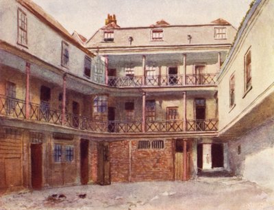 Swan with Two Necks Inn, Carter Lane, 1894 av Philip Norman