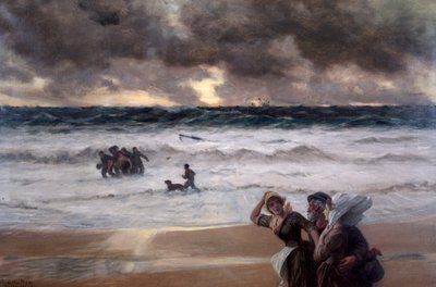 'Cardigan Bay', Wales, c1858-c1902 av Philip Richard Morris