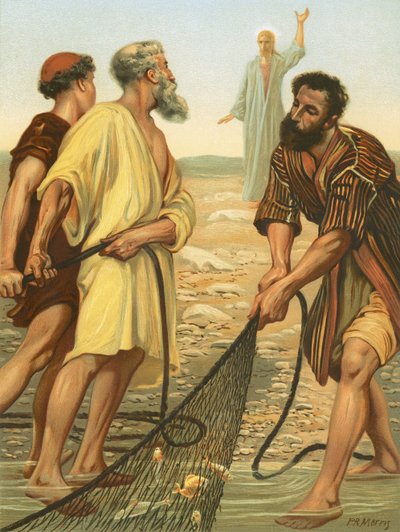 Kristus kaller disiplene av Philip Richard Morris