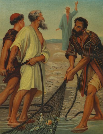 Kristus kaller disiplene av Philip Richard Morris