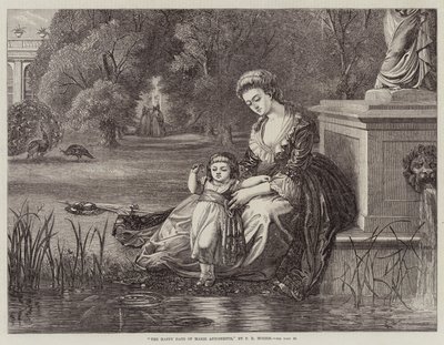 De lykkelige dagene til Marie Antoinette av Philip Richard Morris