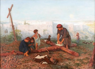 Der de korsfestet ham, 1862 av Philip Richard Morris