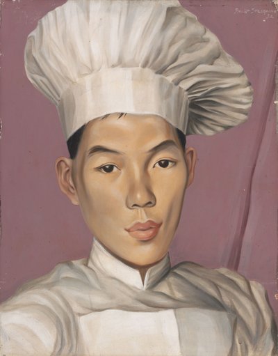 Den kinesiske kokken (portrett av Hing) av Philip Steegman