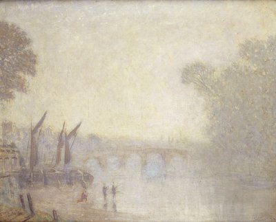 Et klassisk landskap, Richmond, Surrey av Philip Wilson Steer