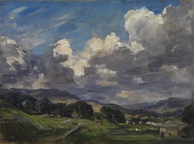 Hawes, Wensleydale, ca. 1900-10 (olje på lerret) av Philip Wilson Steer