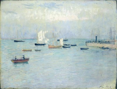 Poole havn av Philip Wilson Steer
