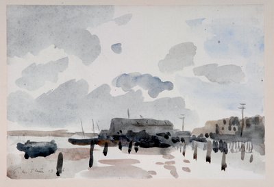 The Quay, Shoreham av Philip Wilson Steer