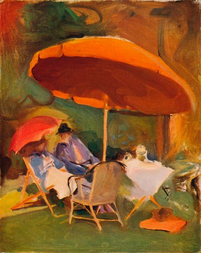 Oljeskisse, c1927 av Philip de László