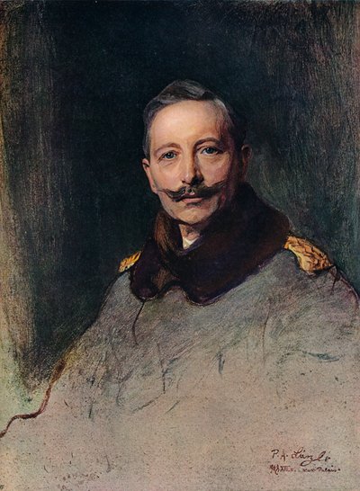 Portrett av H.I.M. Den tyske keiseren, 1908 av Philip de László