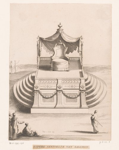Salomos kobbertrone Copper Chairs of Salomon (tittel på objekt) av Philip van Gunst