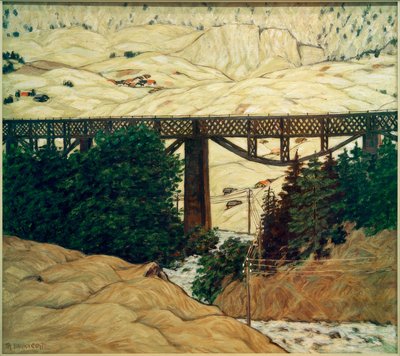 Bro, (viadukt) av Philipp Bauknecht
