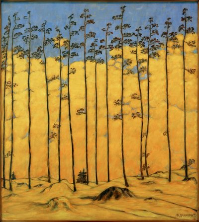 Lerk, (fjellandskap) av Philipp Bauknecht