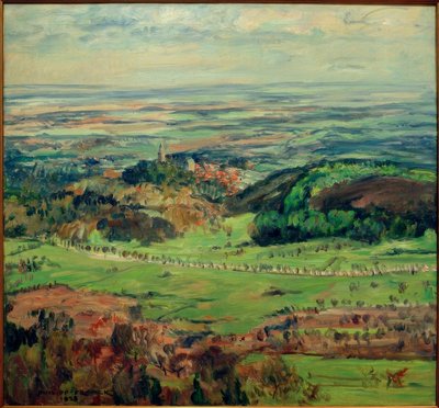 Utsikt over hovedsletten av Philipp Franck