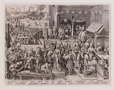 Rettferdighet, c. 1560. av Philipp Galle