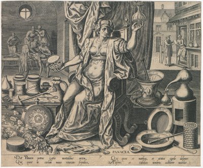 Panacea, 1574. av Philipp Galle