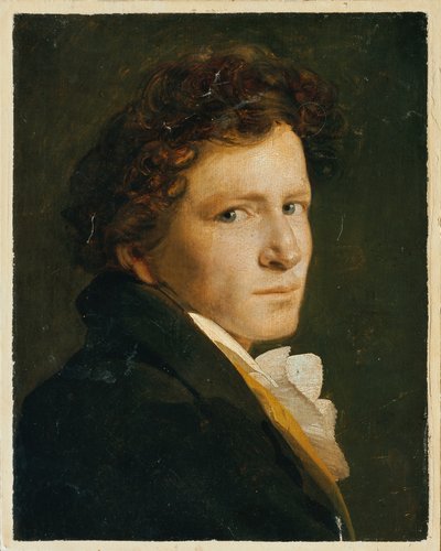 Byste av en ung mann av Philipp Otto Runge
