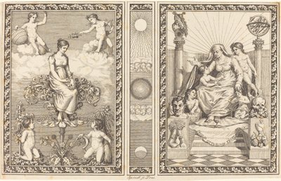Design for kalender av Philipp Otto Runge