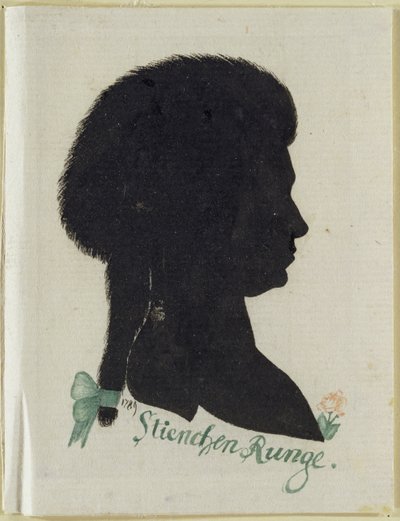 Stienchen Runge, 789 (indisk blekk og wc på papir) av Philipp Otto Runge