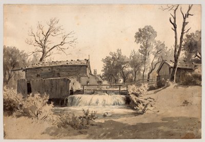 Mølle på bekken nær Schliersee av Philipp Röth