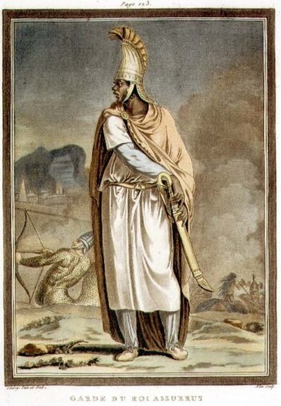 A Guard of King Ahasverus, kostyme for 