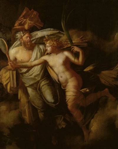 Fragment av det franske folks triumf, eller 10. august 1799 av Philippe Auguste Hennequin