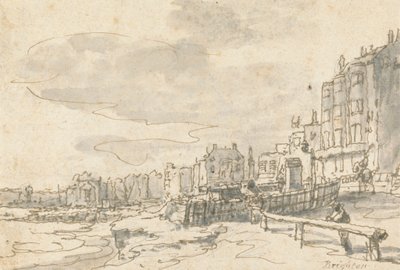 Fronten i Brighton av Philippe Jacques de Loutherbourg