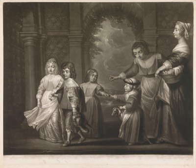 Rubens familie av Philippe Joseph Tassaert